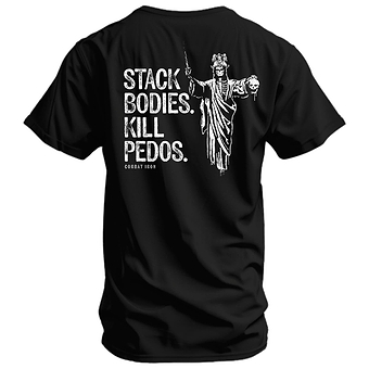 Stack Bodies. Kill Pedos. Men's T-Shirt