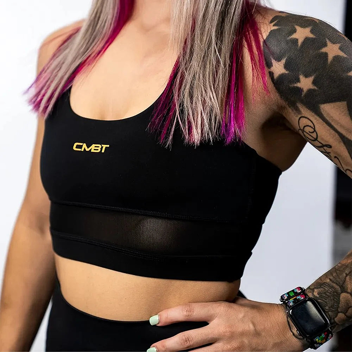 Women in Combat Iron workout training bra
