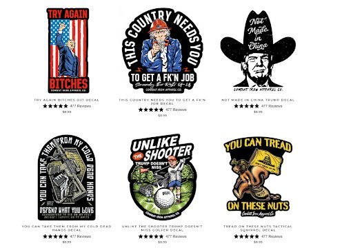 Best decals for veterans and patriots.