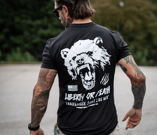 Patriotic gear for men.