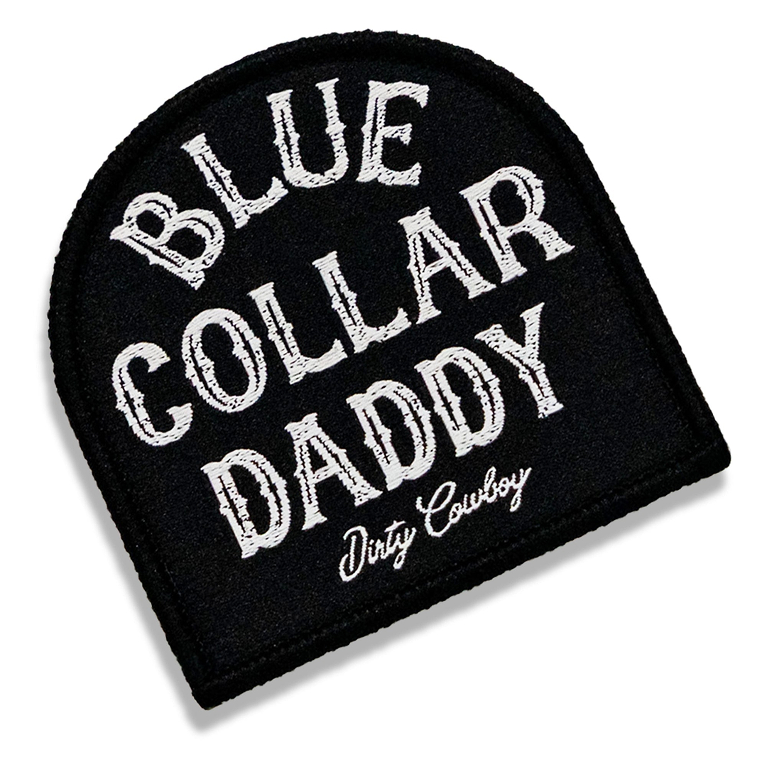 Blue Collar Daddy Velcro Patch