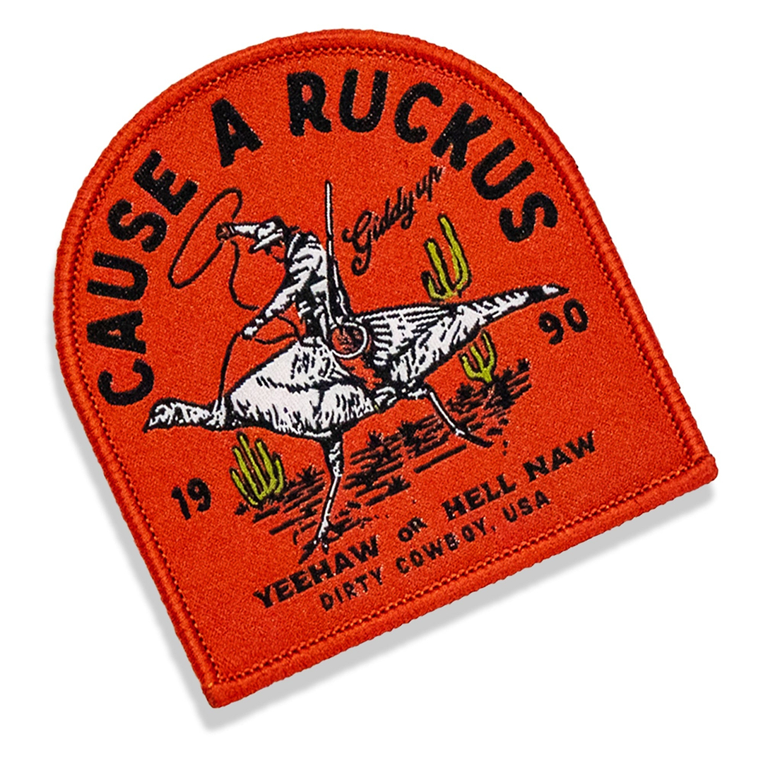 Cause A Ruckus Velcro Patch