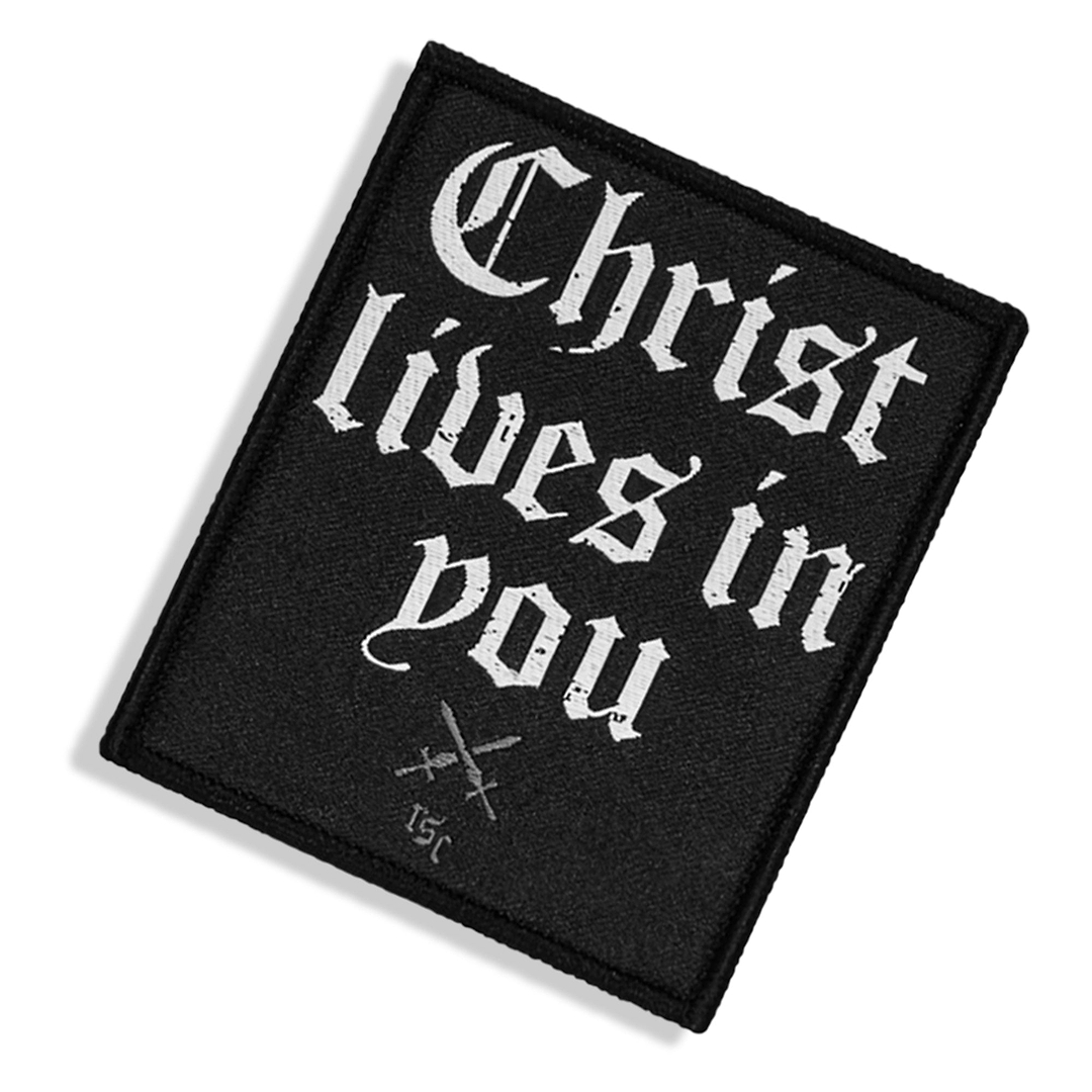 Christ Lives In You Velcro Patch