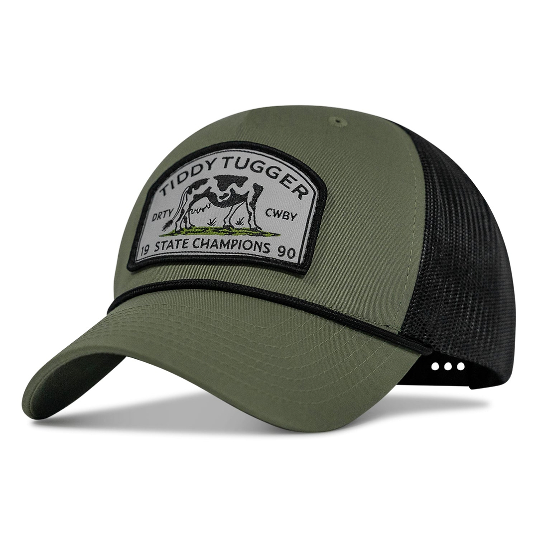 Tiddy Tugger Patch Rope Snapback Hat