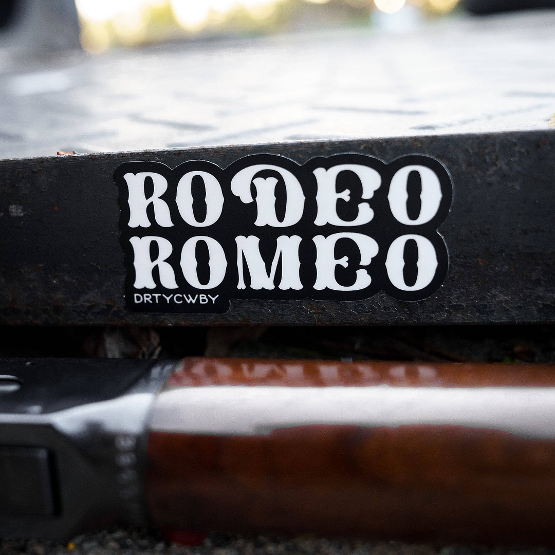 Rodeo Romeo Decal - Combat Iron Apparel Co.