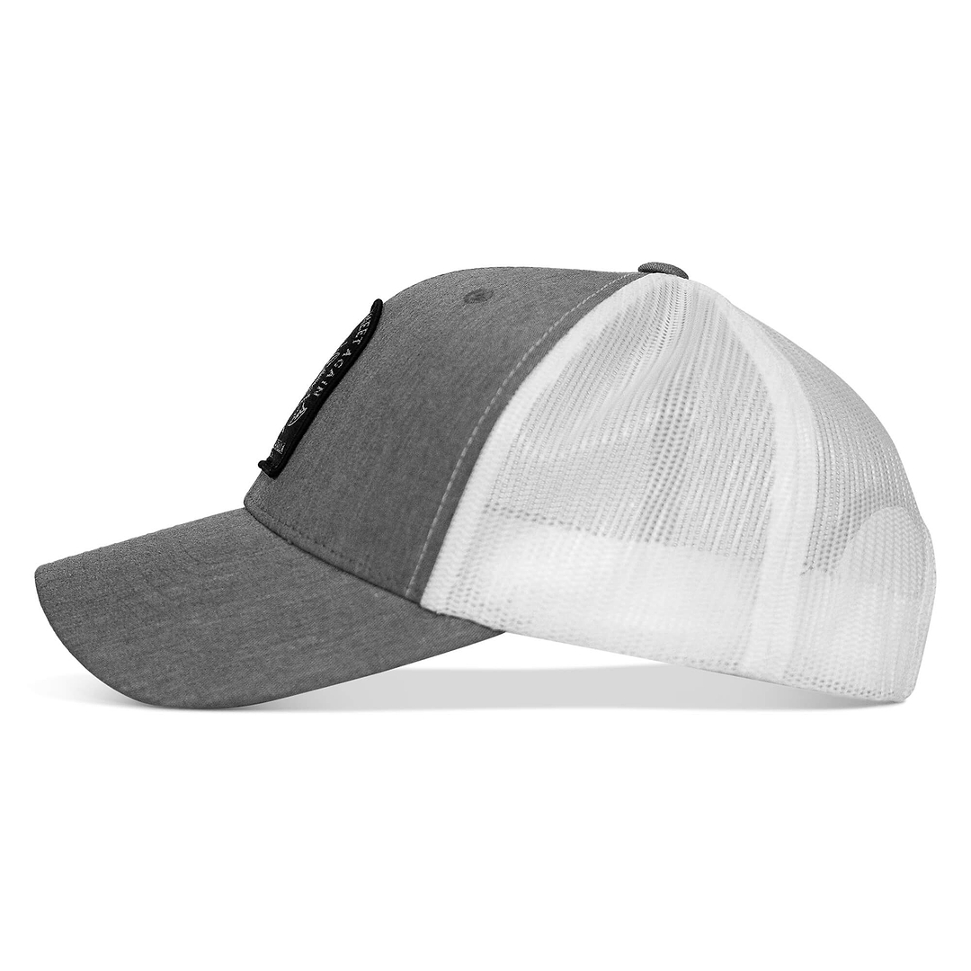 In The End, We Meet Again - Until Valhalla Patch Snapback Hat - Combat Iron Apparel Co.