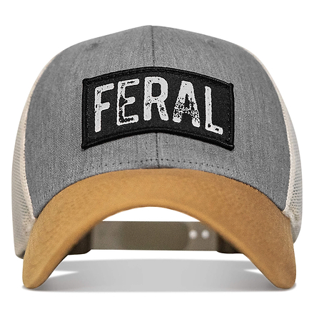 Feral Vintaged Patch Snapback Hat - Combat Iron Apparel Co.