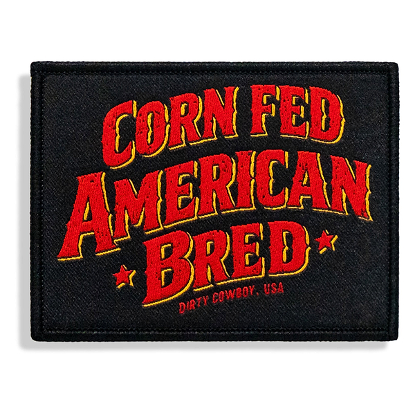 Corn Fed American Bred Velcro Patch