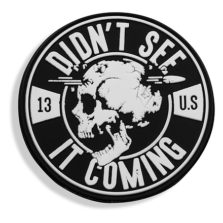 Didn't See It Coming PVC Patch