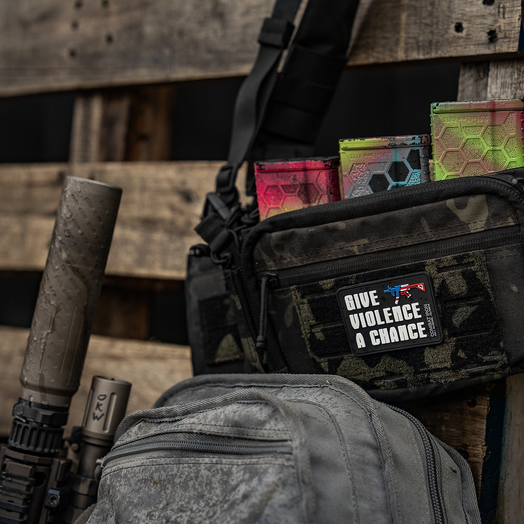 Give Violence A Chance PVC Patch