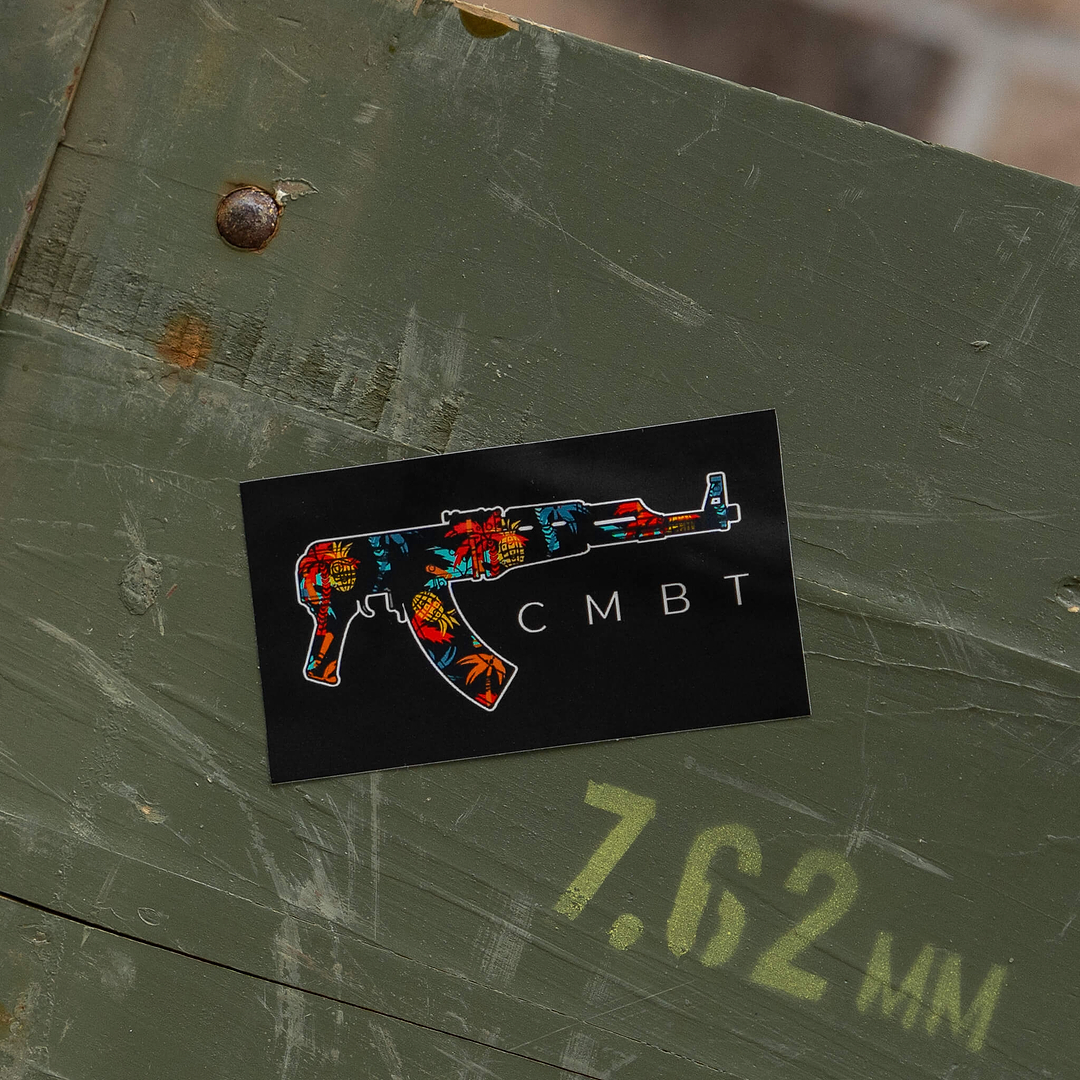 Tropical AK Decal - Combat Iron Apparel Co.