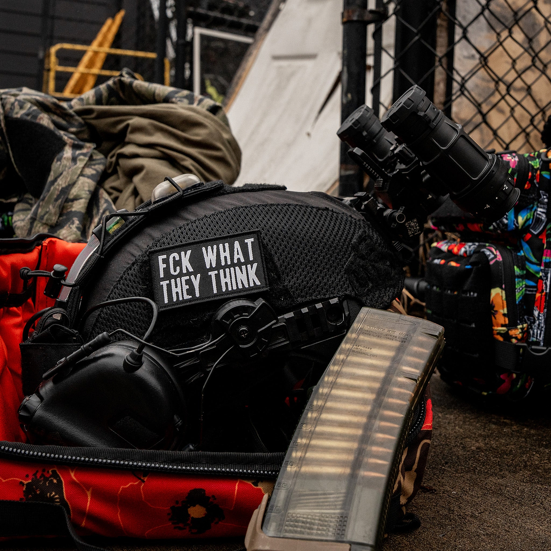 Fck What They Think Velcro Patch