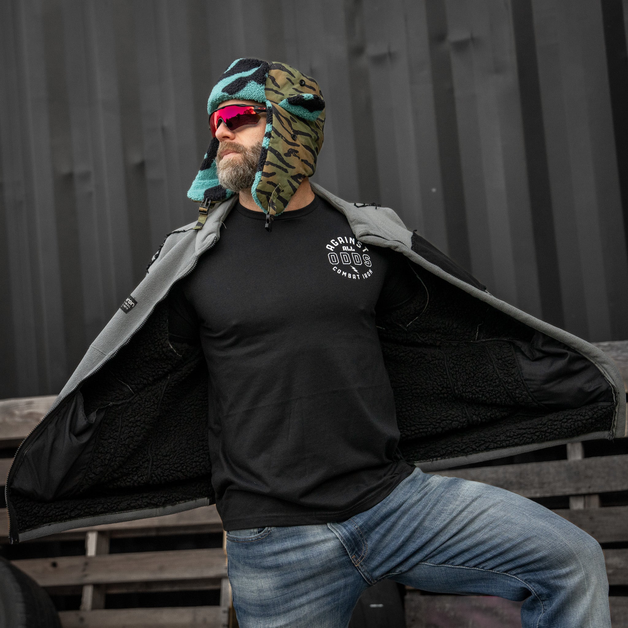 Fur Lined Men's Expedition Winter Jacket | Combat Iron Apparel Co.