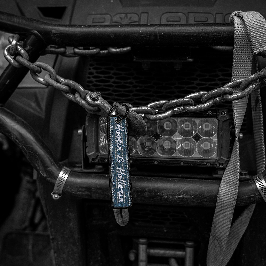 Hootin & Hollerin Flight Tag Keychain