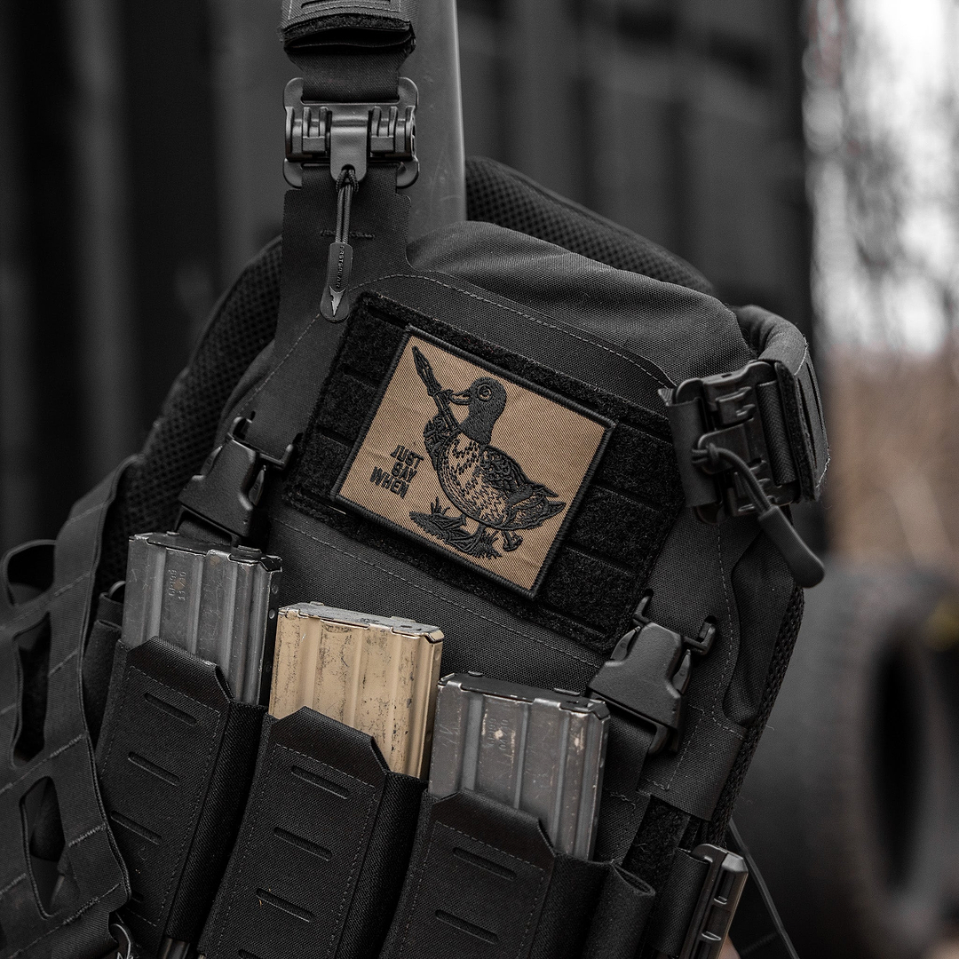 Just Say When Velcro Patch