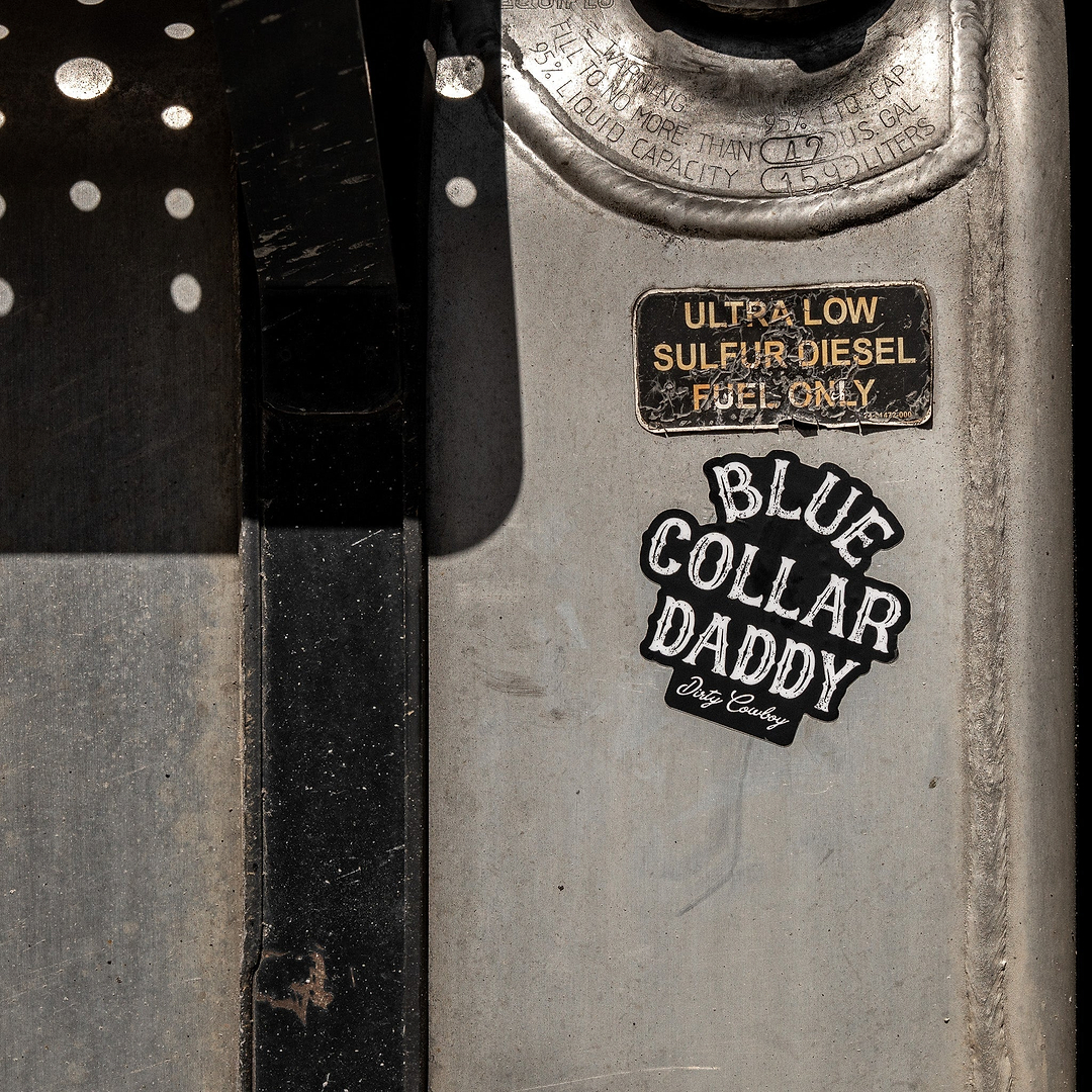 Blue Collar Daddy Decal