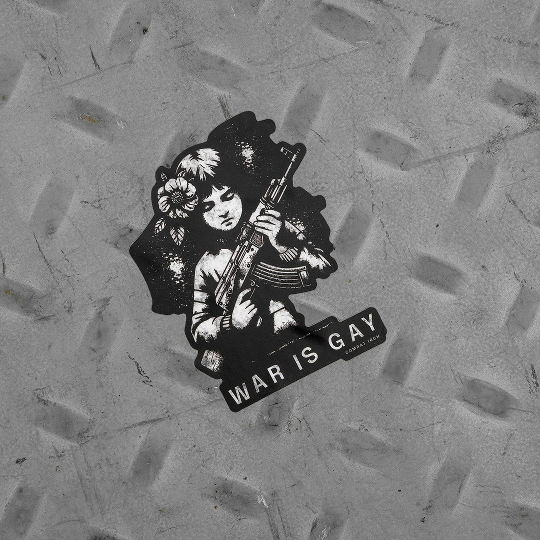 War Is Gay Decal