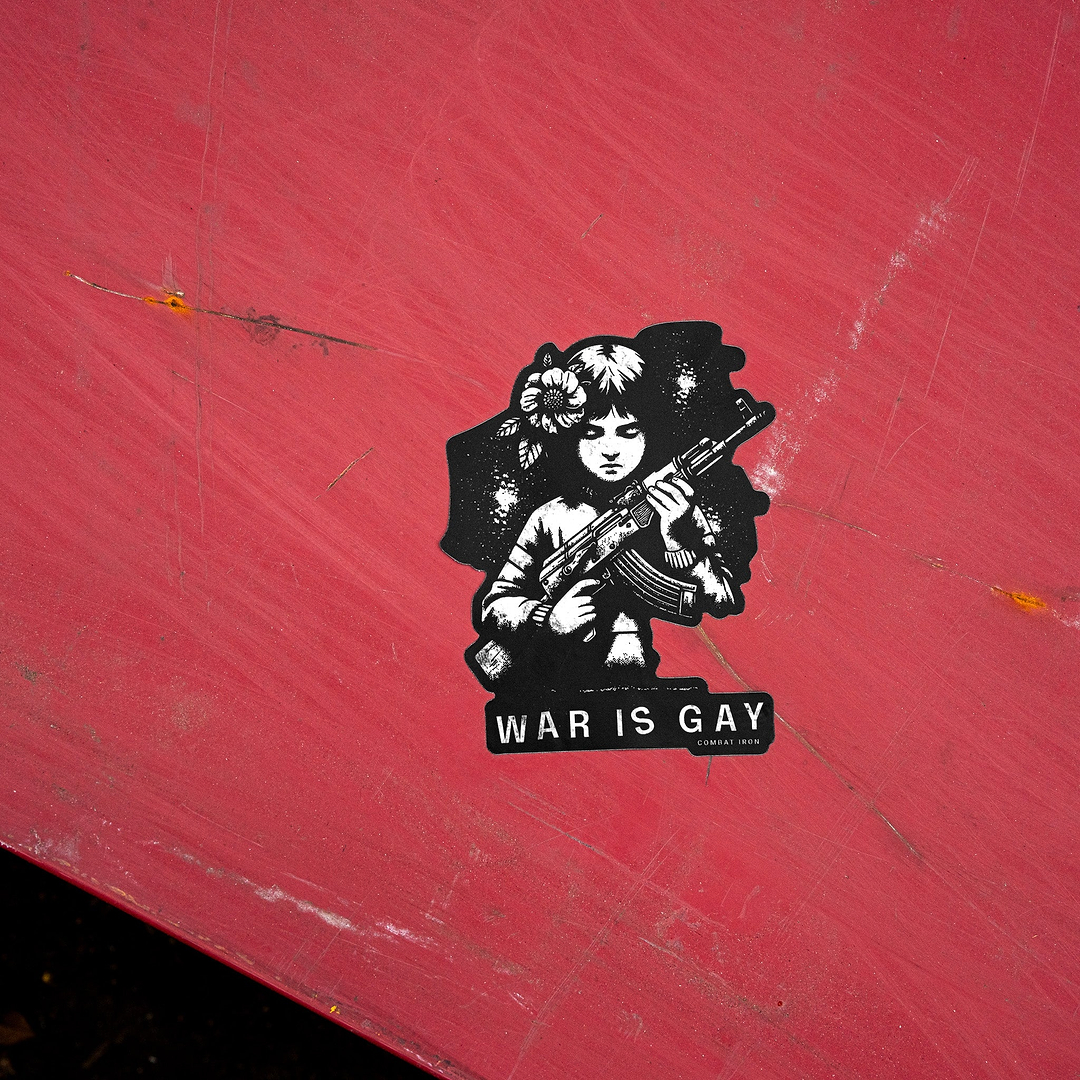 War Is Gay Decal
