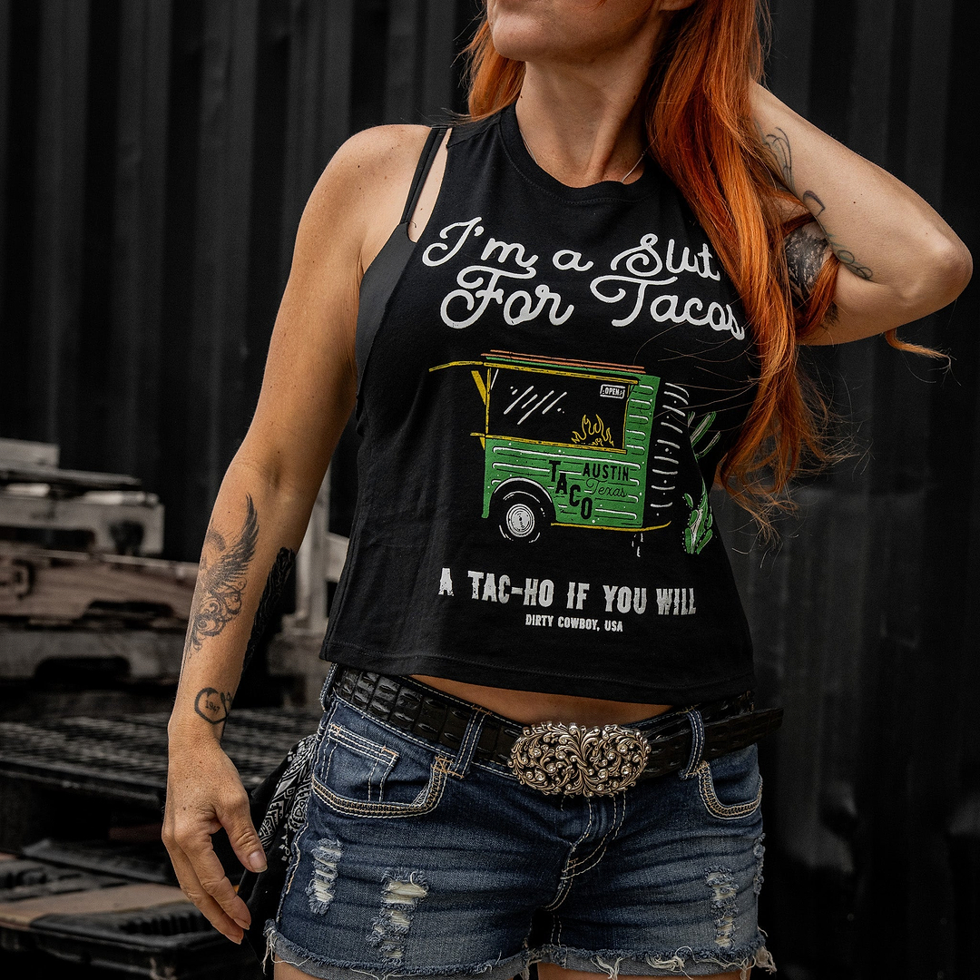 Slut For Taco's Women's Crop Tank