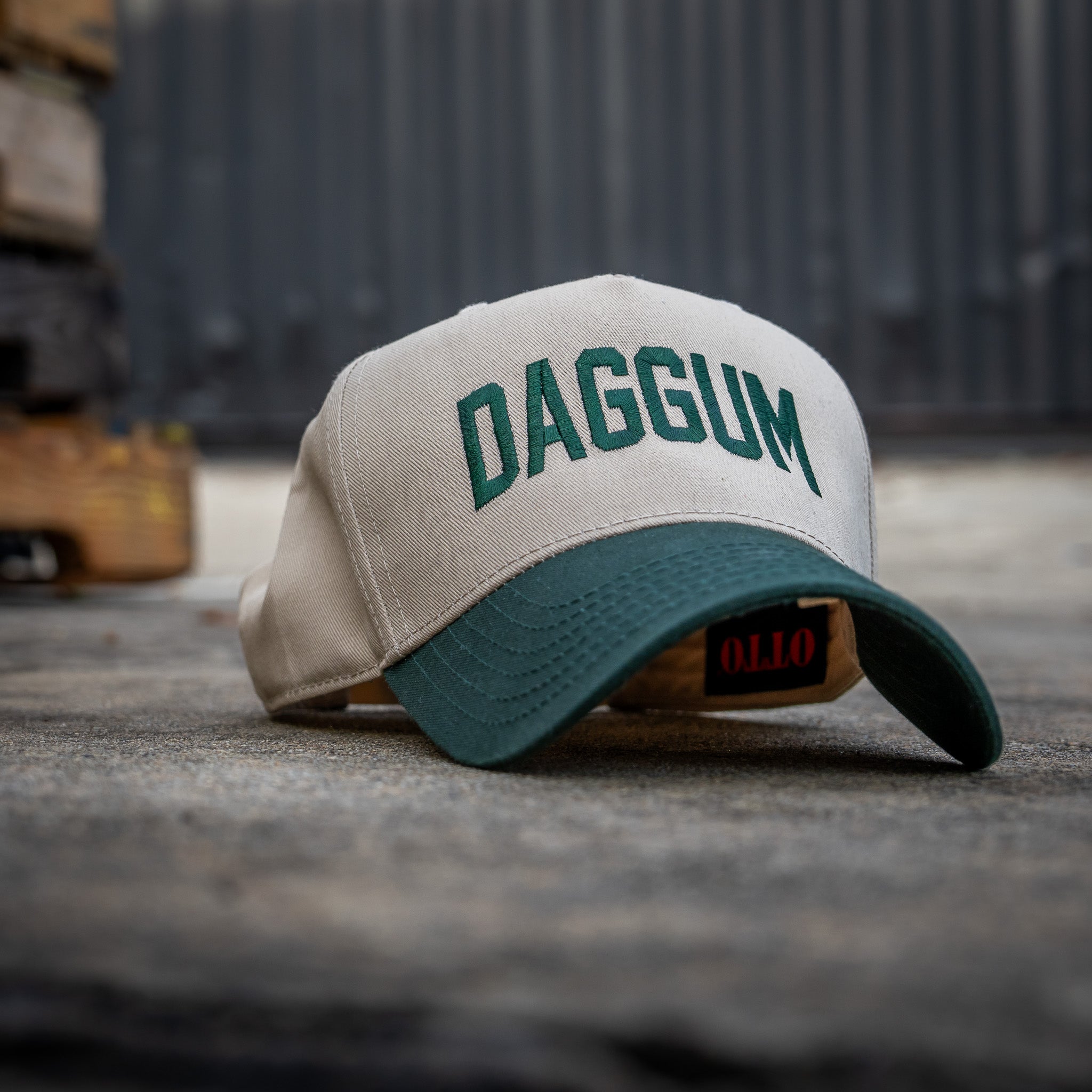 Daggum Mid Crown Snapback Hat | Combat Iron Apparel Co