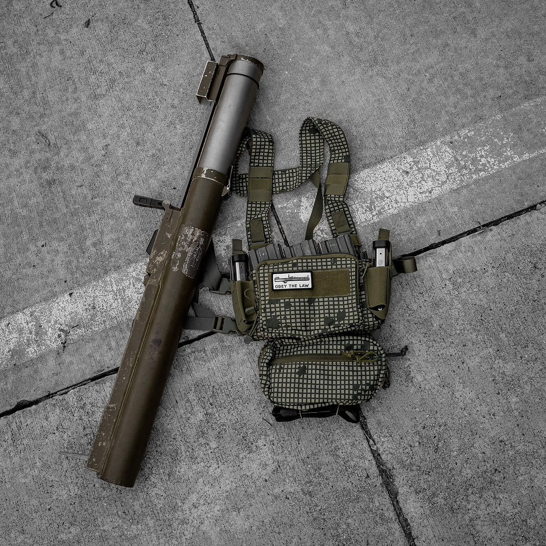 Obey The Law AT4 Velcro Patch - Combat Iron Apparel Co.