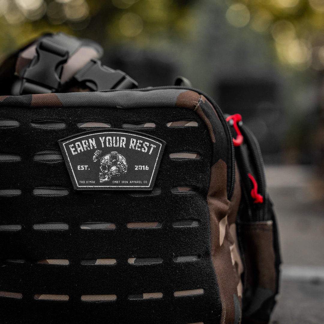 Earn Your Rest Velcro Patch - Combat Iron Apparel Co.