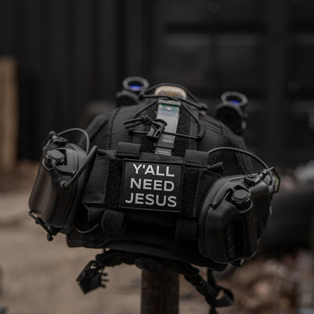 Y'all Need Jesus Velcro Patch