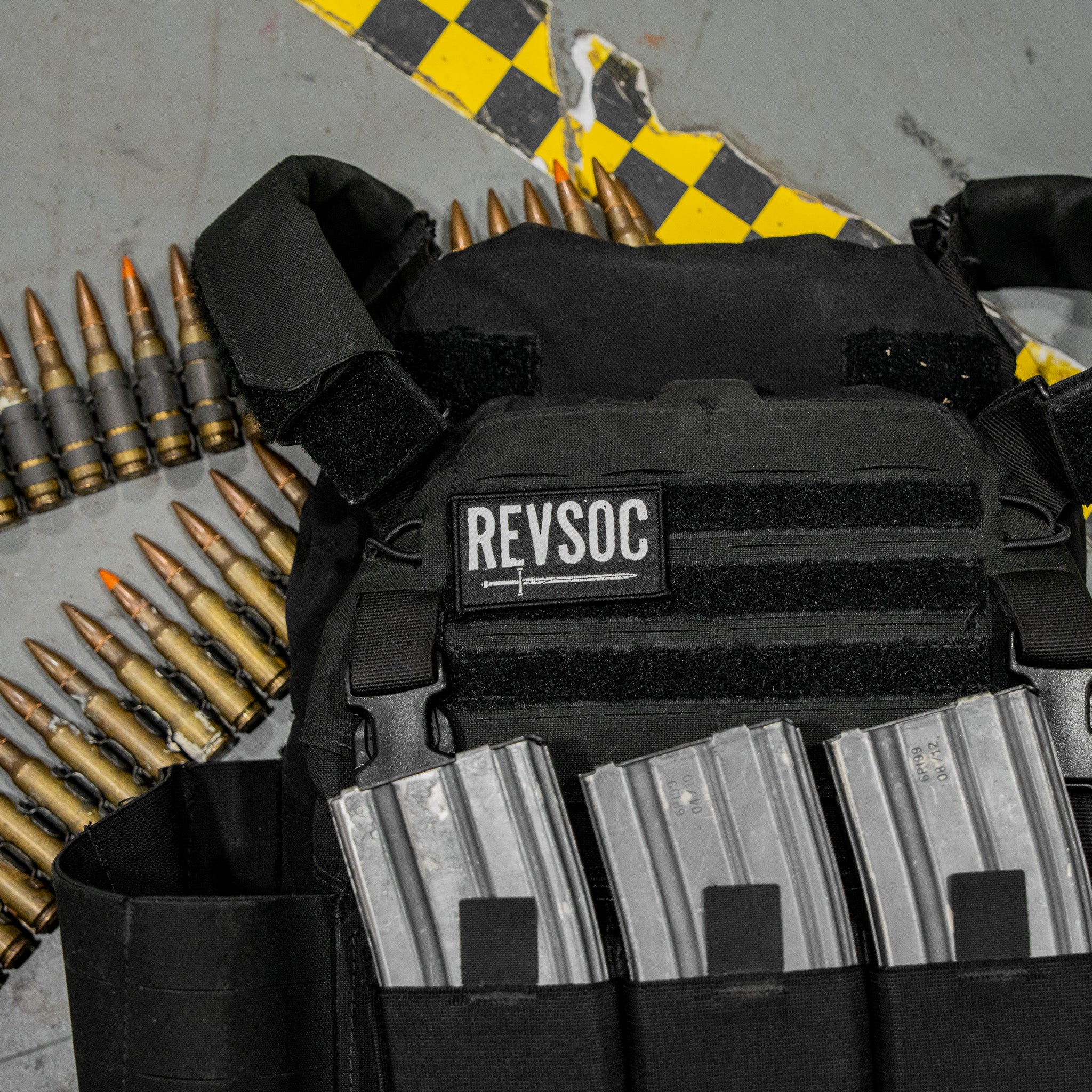 WAR CLUB フラッグIRパッチ　レギュラーサイズ REVSOC Classic Velcro Patch | Combat Iron Apparel Co.