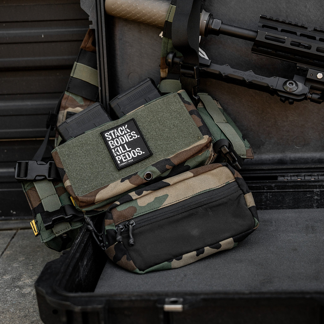 Stack Bodies. Kill Pedos Velcro Patch
