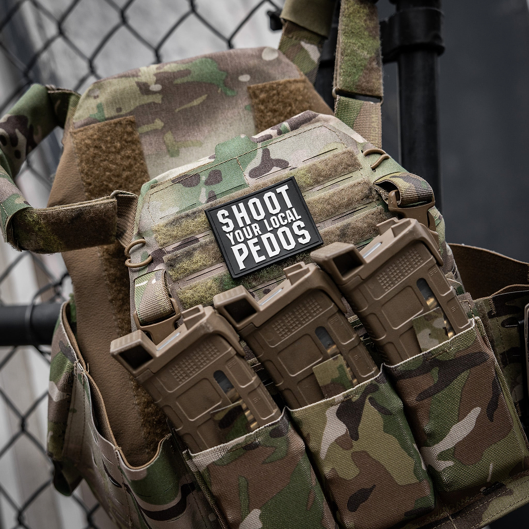 Shoot Your Local Pedo PVC Patch