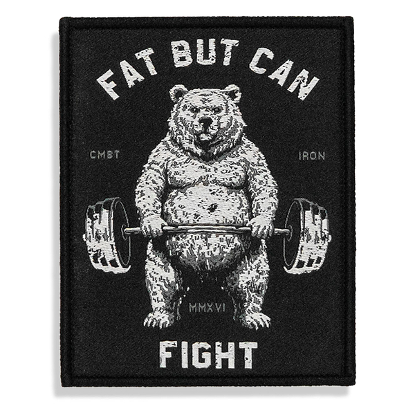 Fat But Can Fight Velcro Patch