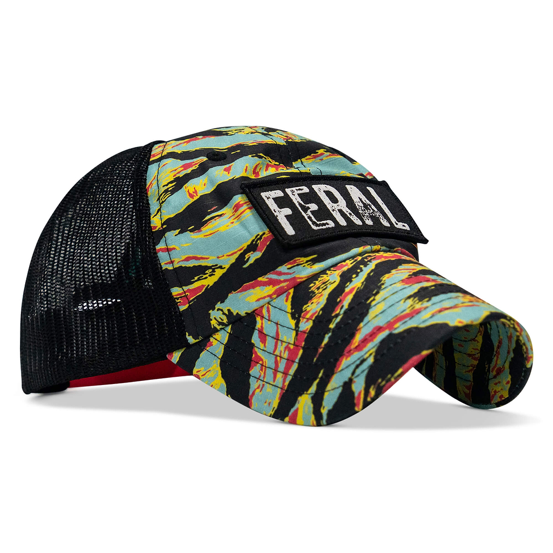 Feral Patch Ripstop Low Profile Dad Hat Combat Iron Apparel Co