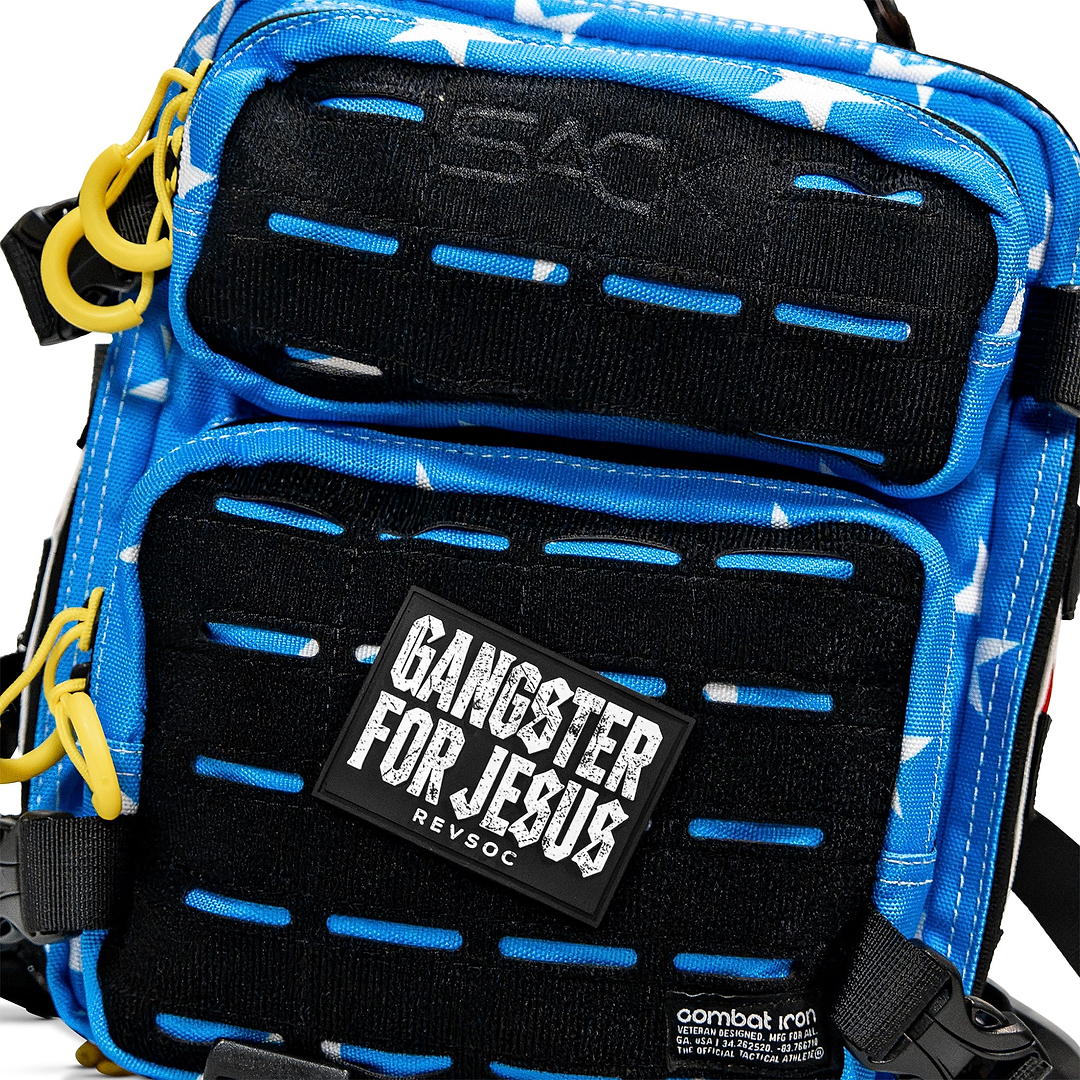 GANGSTER FOR JESUS PVC PATCH