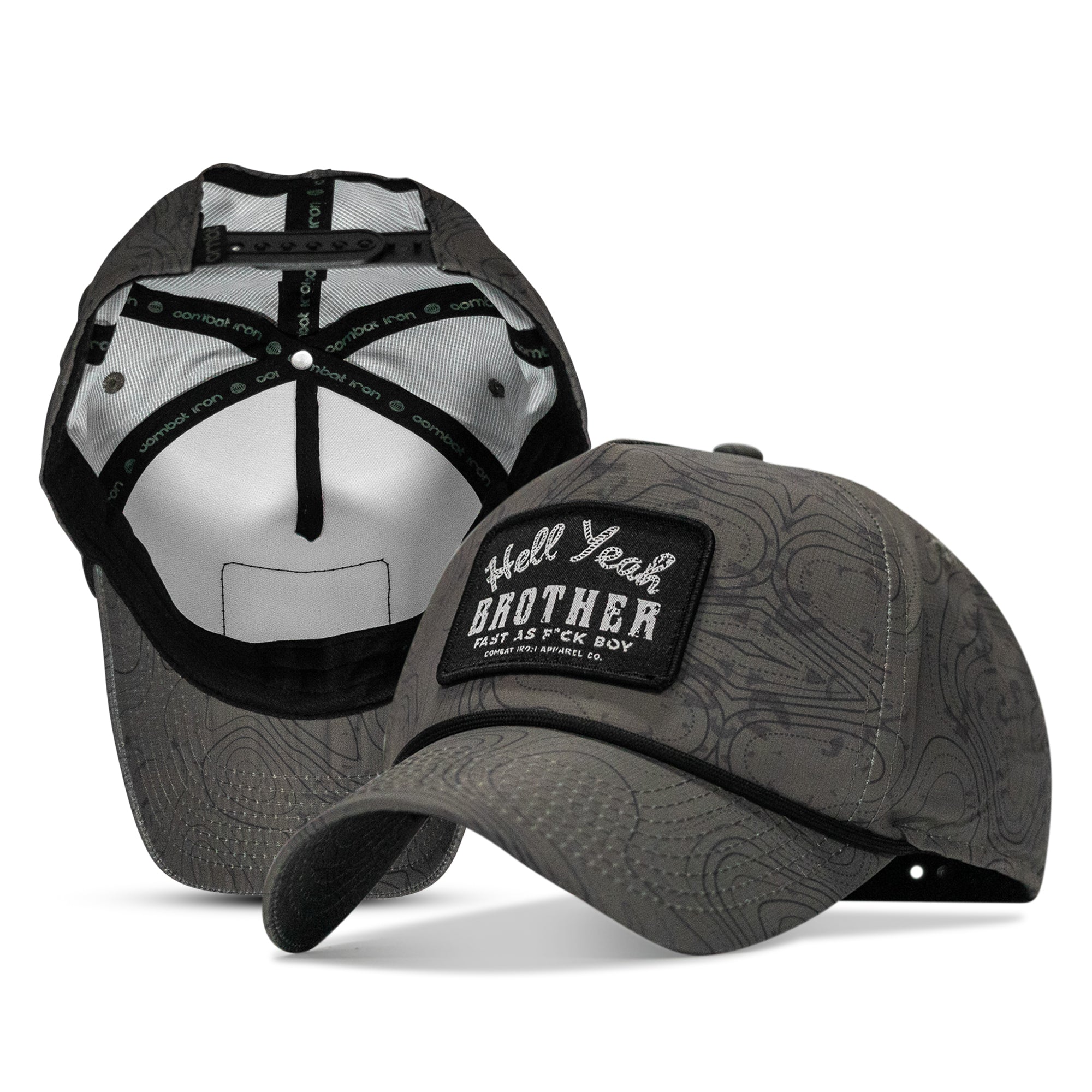Hell Yeah Brother. Patch Weekender Snapback | Combat Iron Apparel Co.