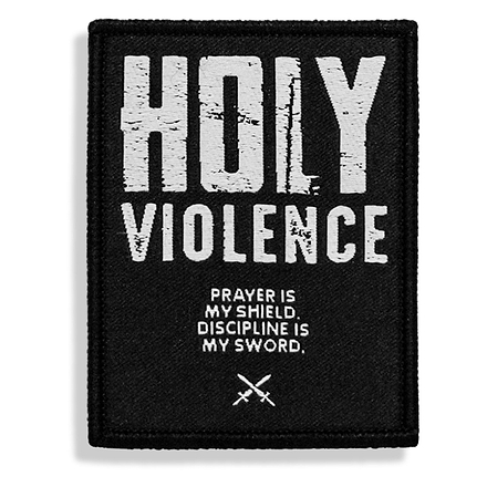Holy Violence Velcro Patch