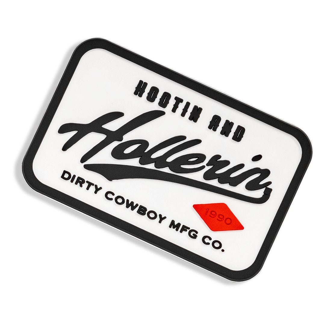 Hootin' & Hollerin' PVC Velcro Patch