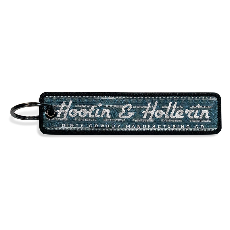 Hootin & Hollerin Flight Tag Keychain