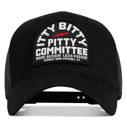 Itty Bitty Pitty Committee Patch SnapBack - Combat Iron Apparel Co.