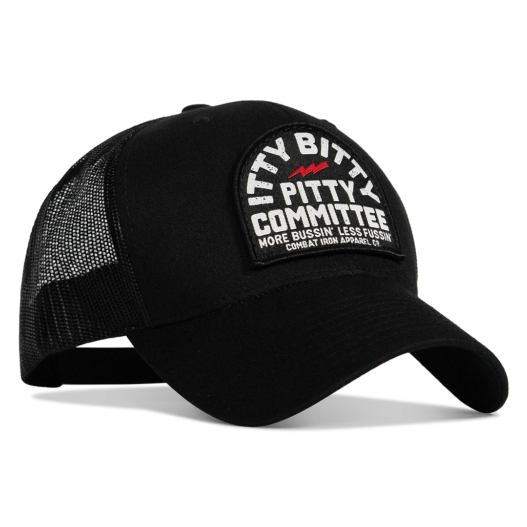 Itty Bitty Pitty Committee Patch SnapBack - Combat Iron Apparel Co.
