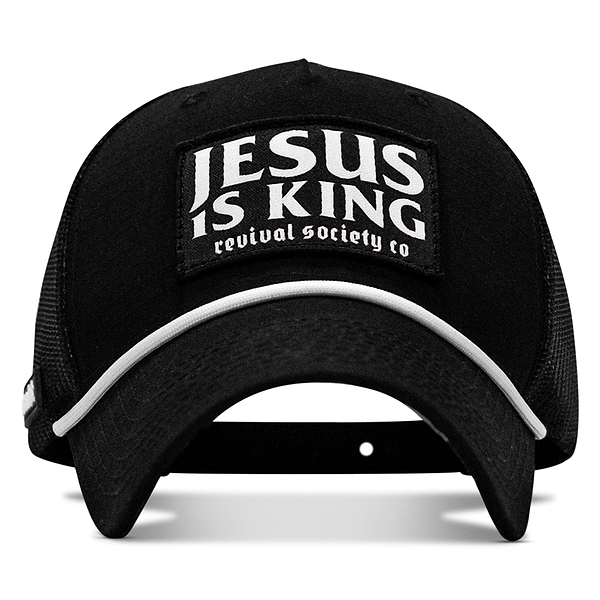 Jesus Is King Patch Rope Snapback Hat | Combat Iron Apparel Co.