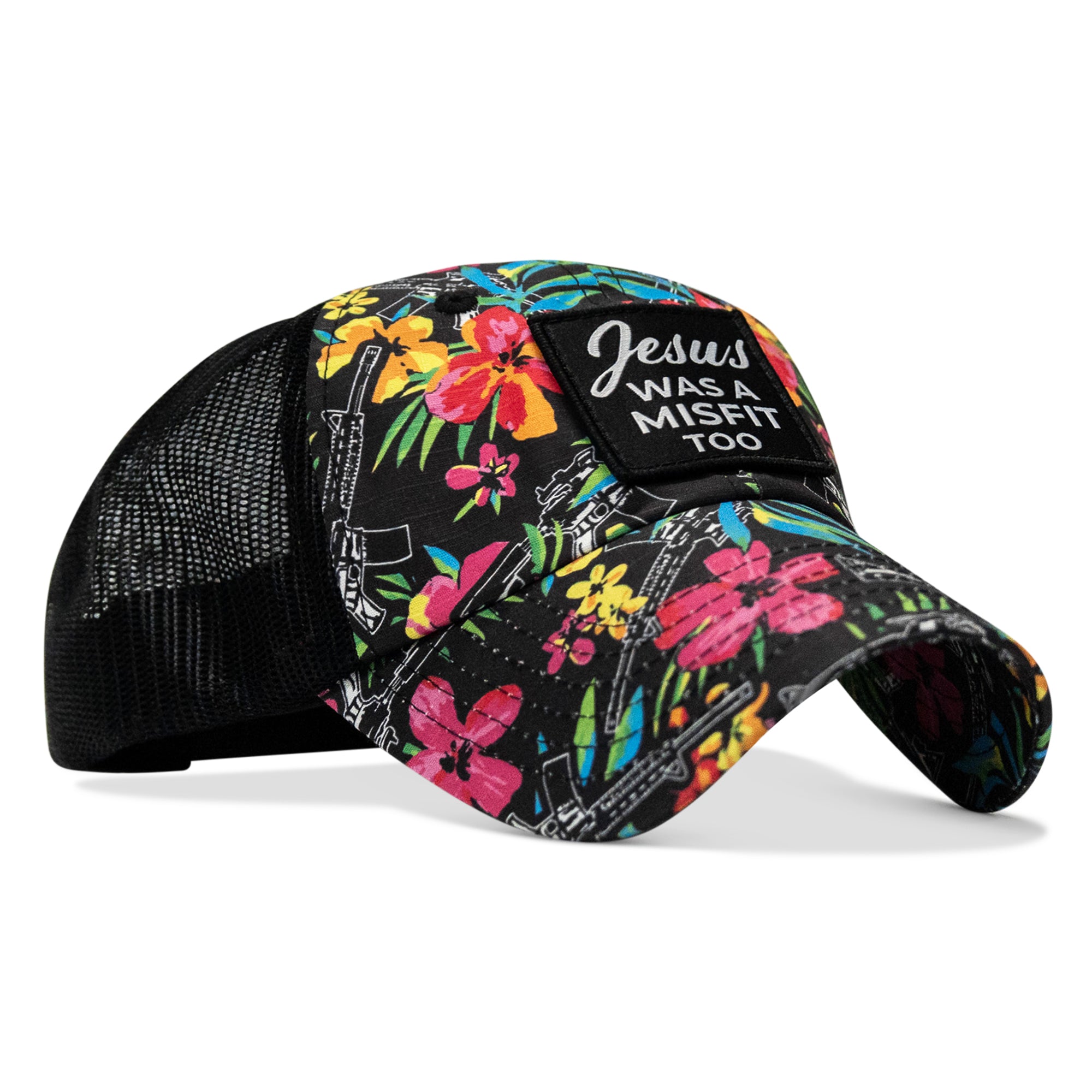 Jesus Was A Misfit Too Patch Tactical Ripstop Mesh Snapback