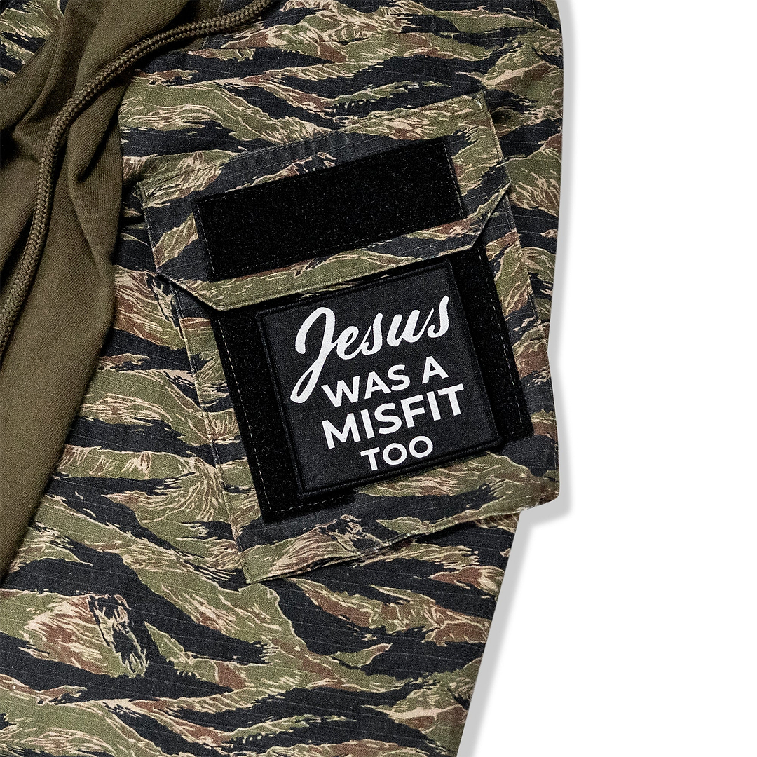 Jesus Was A Misfit Too Velcro Patch