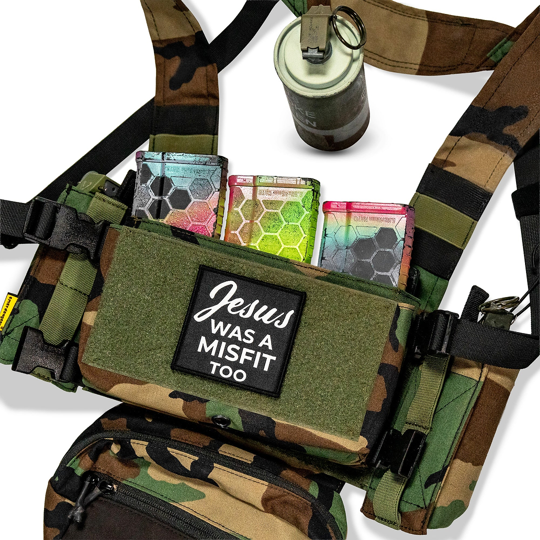 Jesus Was A Misfit Too Velcro Patch