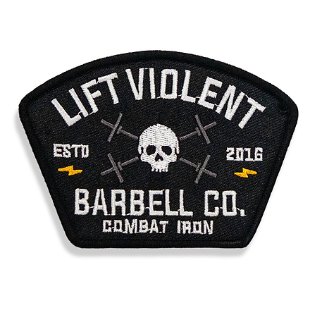 Lift Violent Barbell Co. Velcro Patch