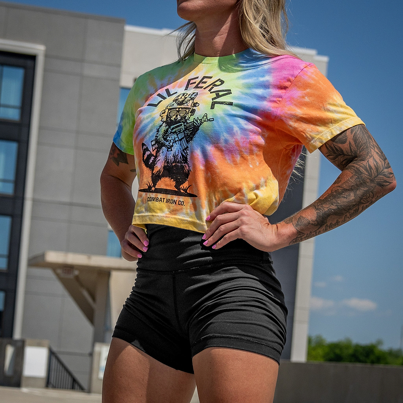 women crop tee