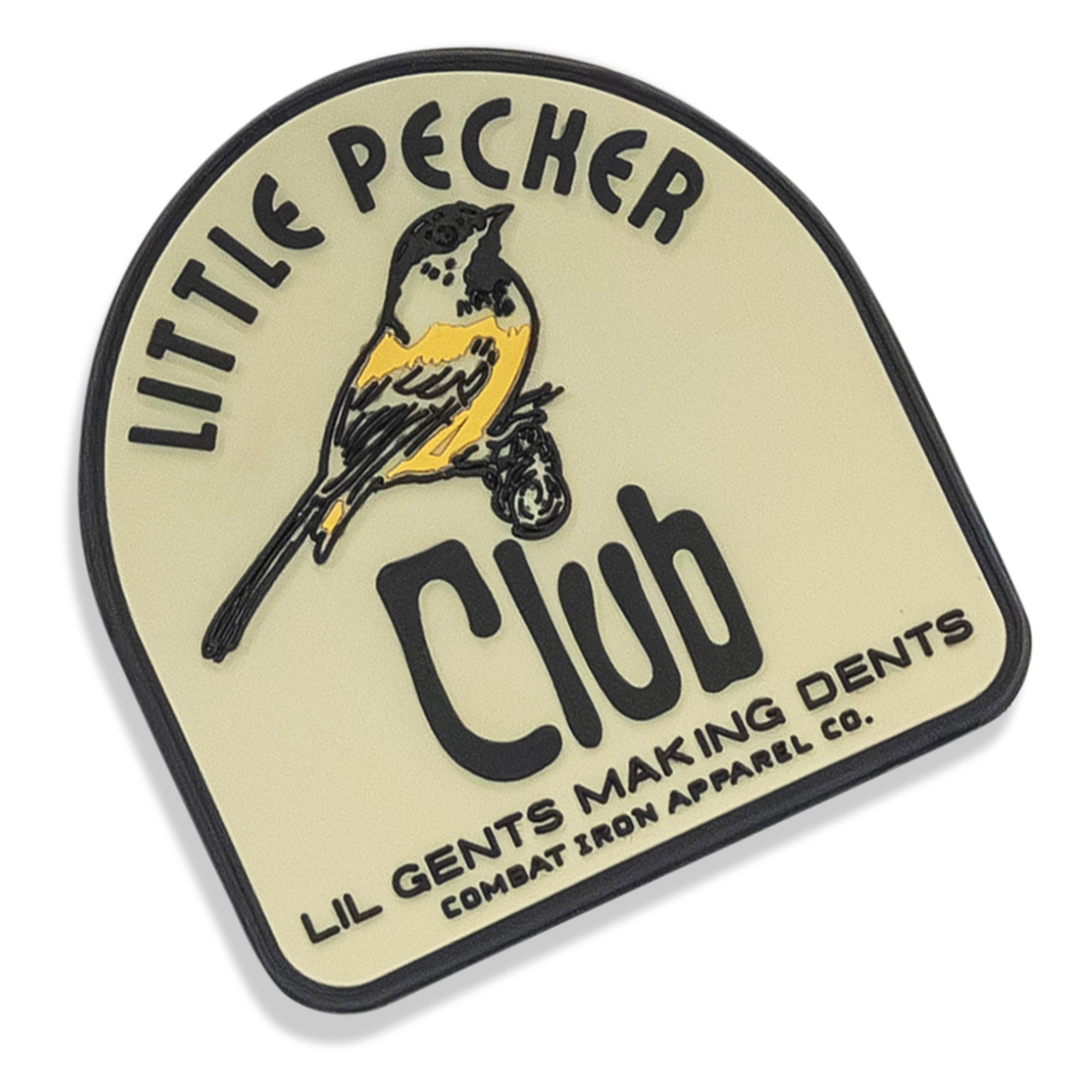 WAR CLUB フラッグIRパッチ　レギュラーサイズ Little Pecker Club PVC Tactical Patch | Combat Iron Apparel Co.