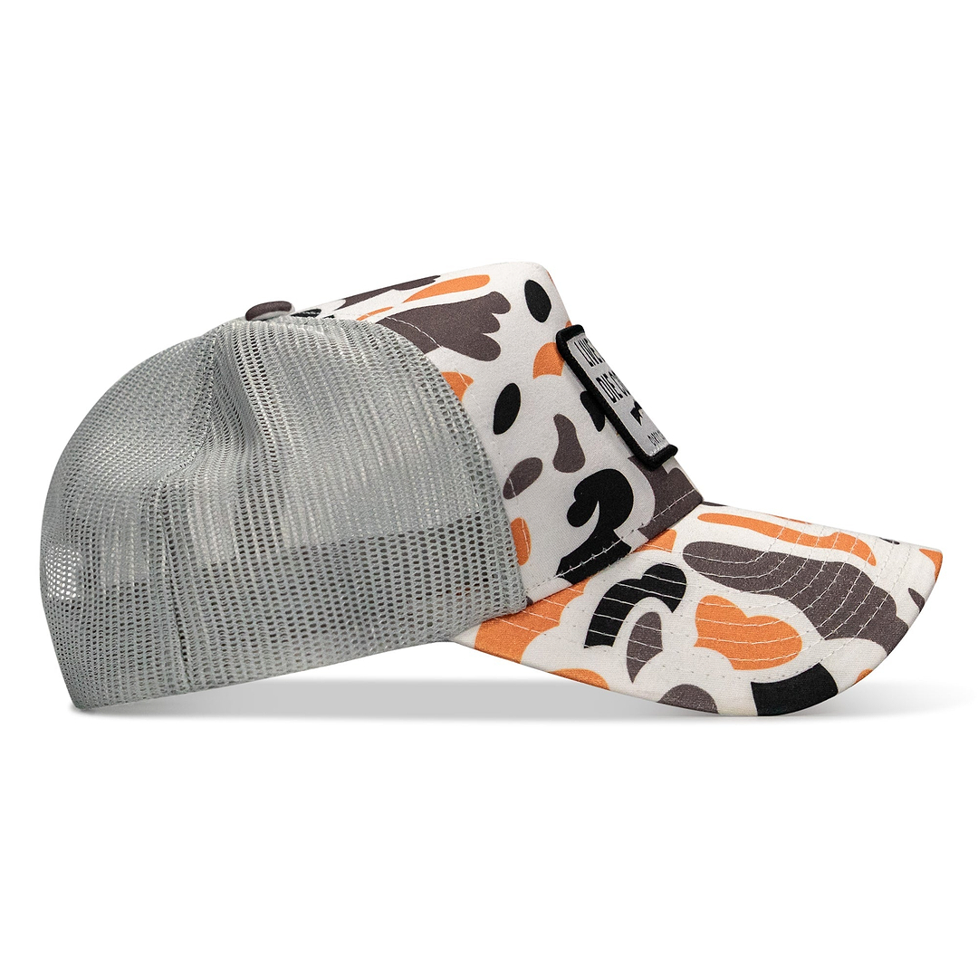 Live Dirty Die Cowboy Five Panel Mesh Snapback Hat