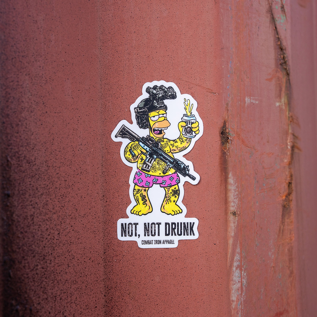 Not, Not Drunk Decal