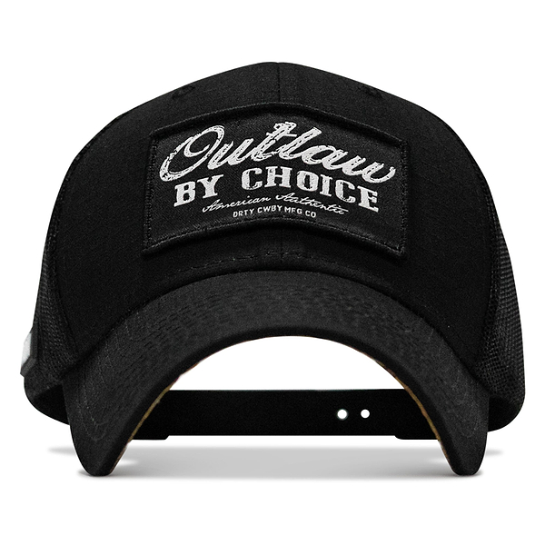 Outlaw By Choice Patch Original Ripstop Classic Snapback Hat