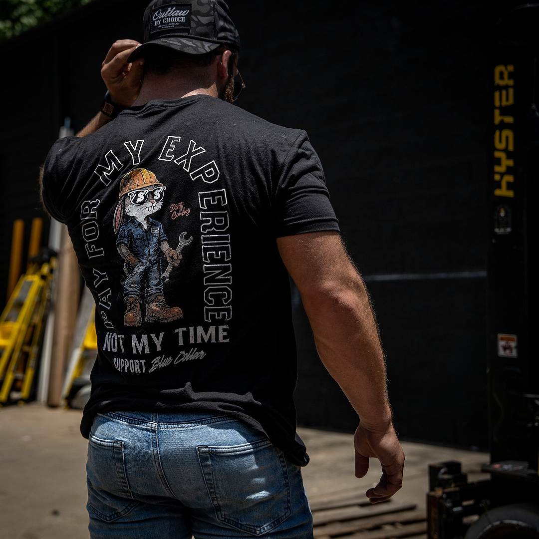 Pay For My Experience. Not My Time. Men's T-Shirt